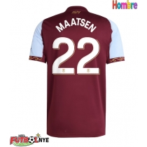 Camiseta Aston Villa Ian Maatsen #22 Primera Equipación 2025-26 manga corta